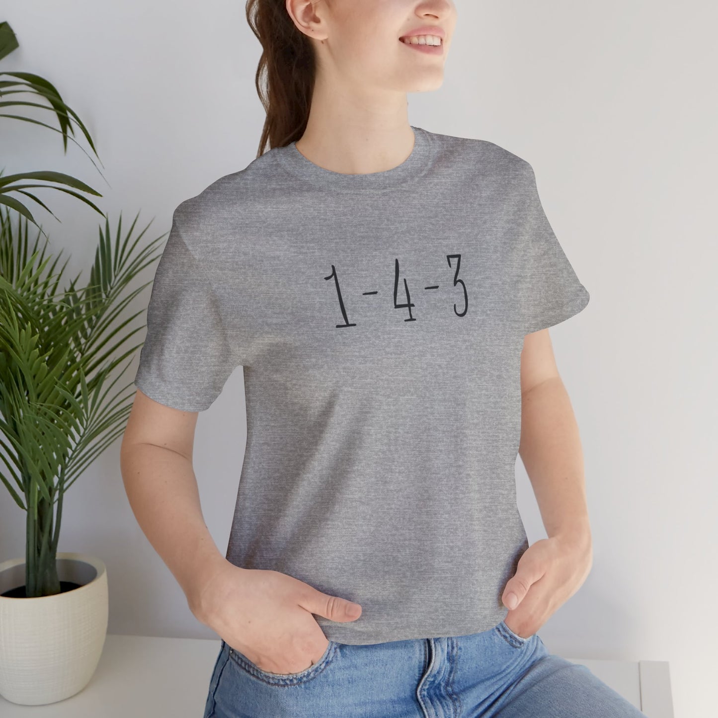 1-4-3 “I Love You”  T-Shirt