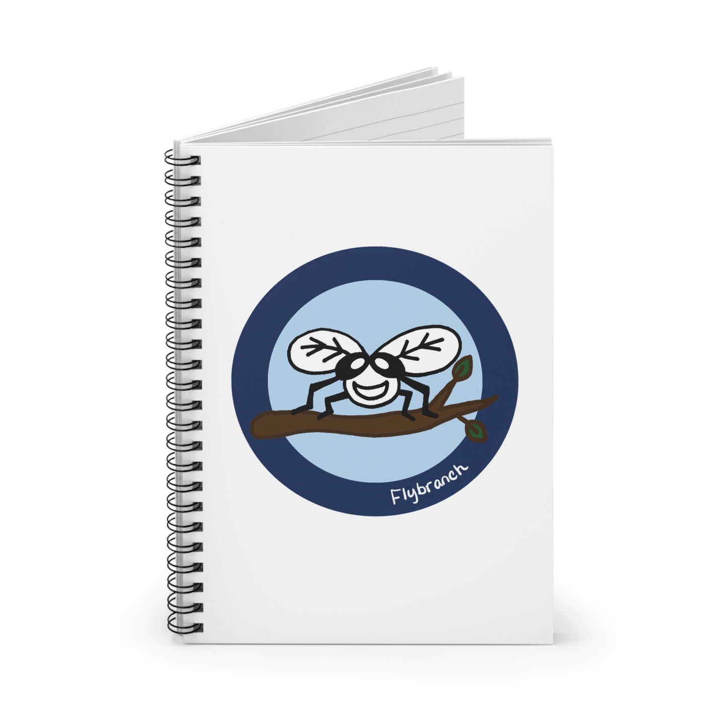 Flybranch Spiral Notebook