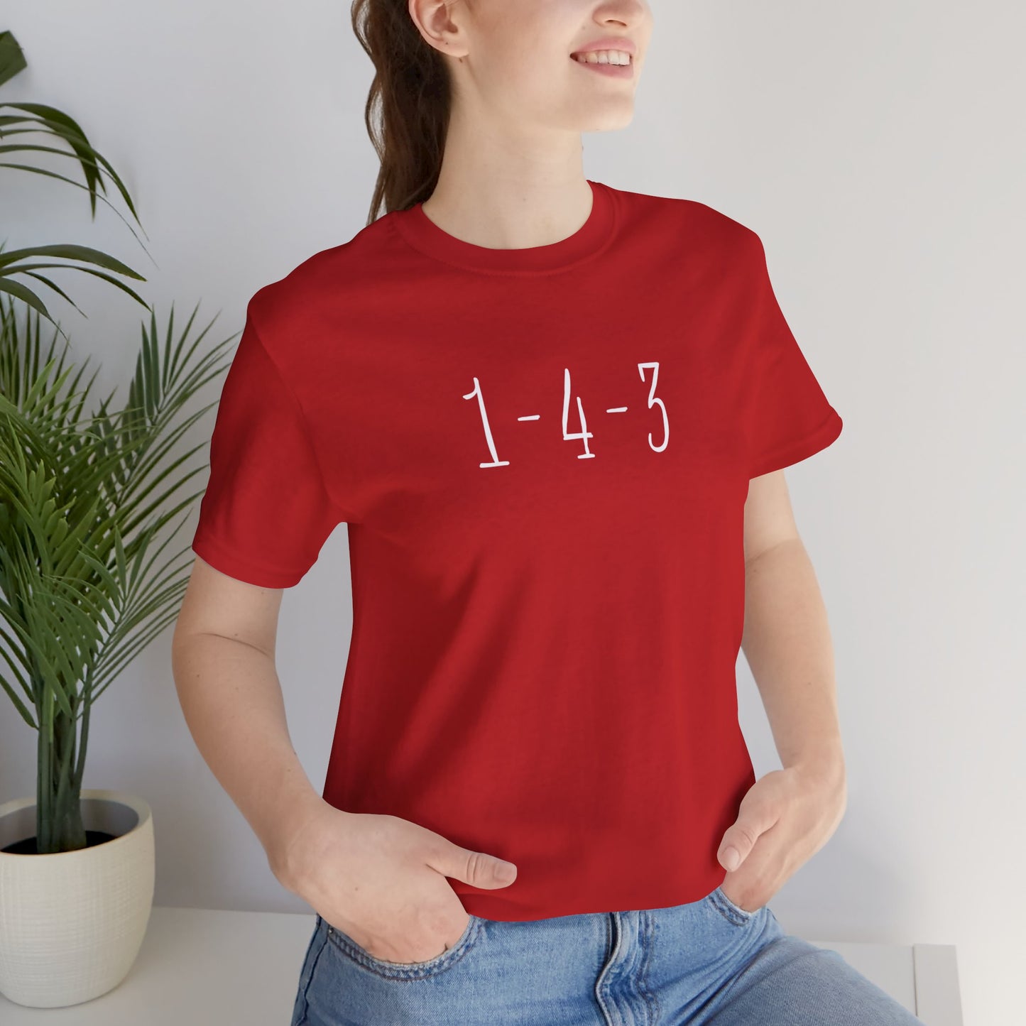 1-4-3 “I Love You”  T-Shirt