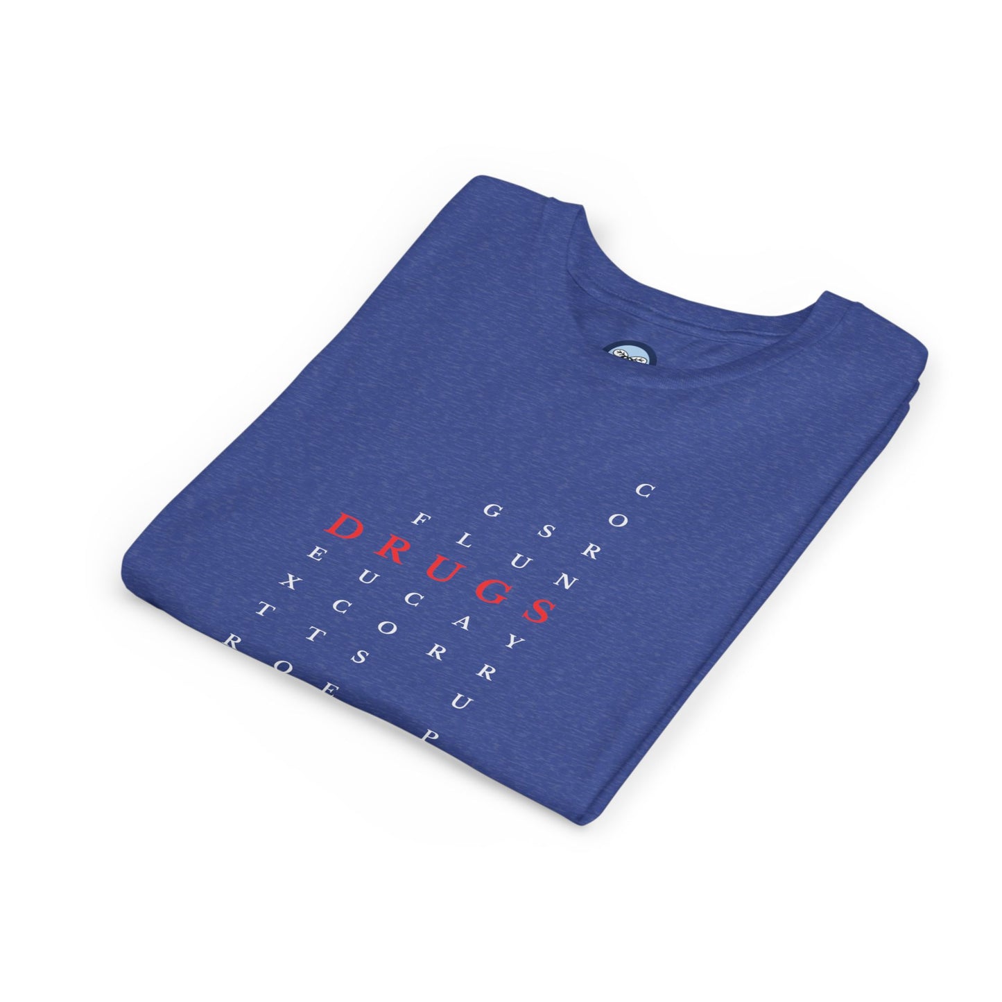 Youth DRUGS (Sugar) Acronym Short Sleeve T-shirt