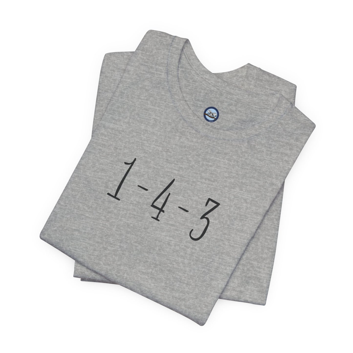 1-4-3 “I Love You”  T-Shirt