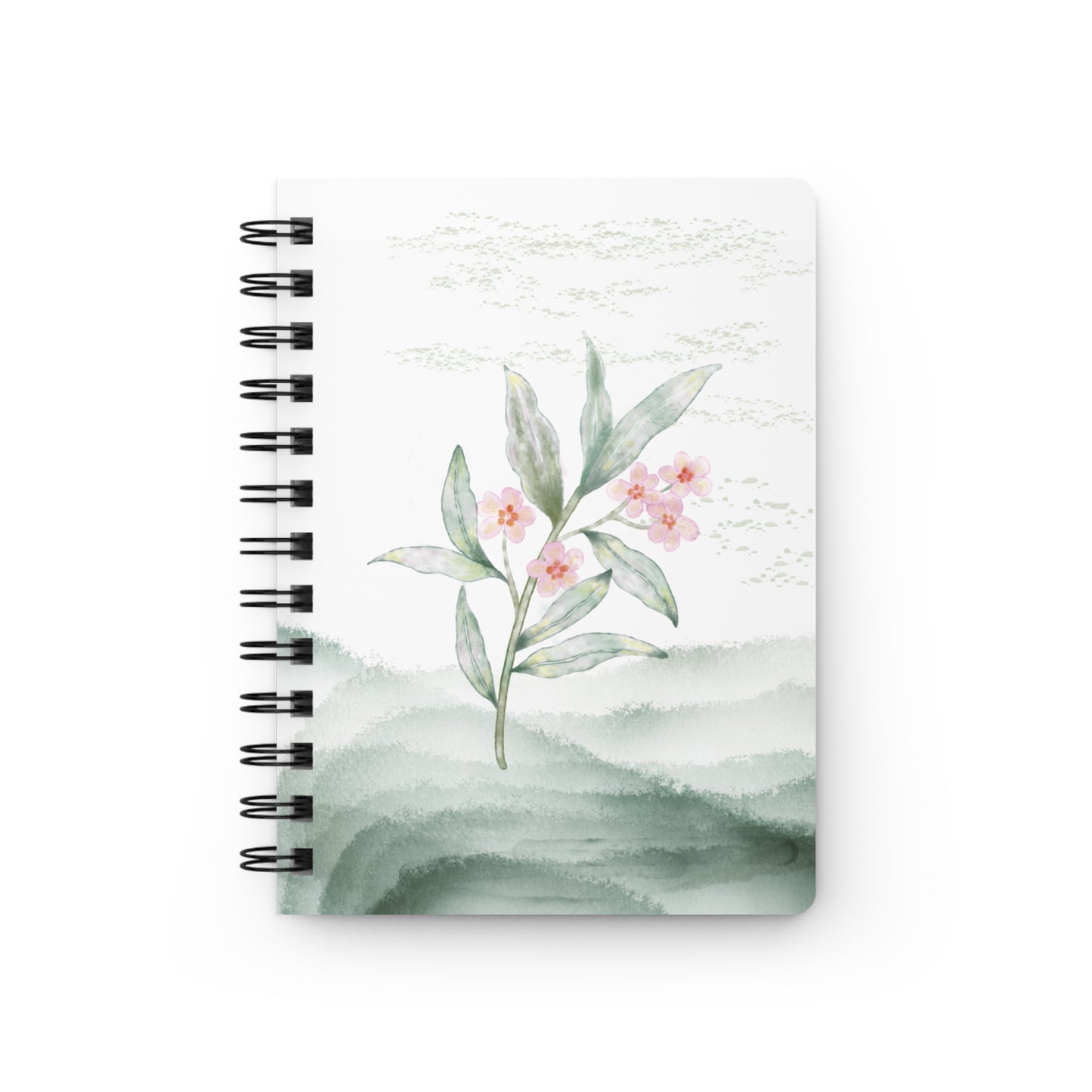Botanical Watercolor Spiral Notebook
