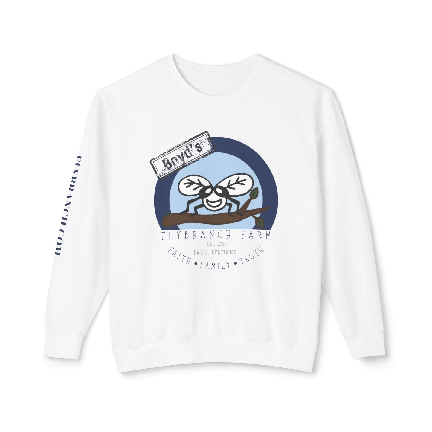Flybranch Farm Crewneck Sweatshirt