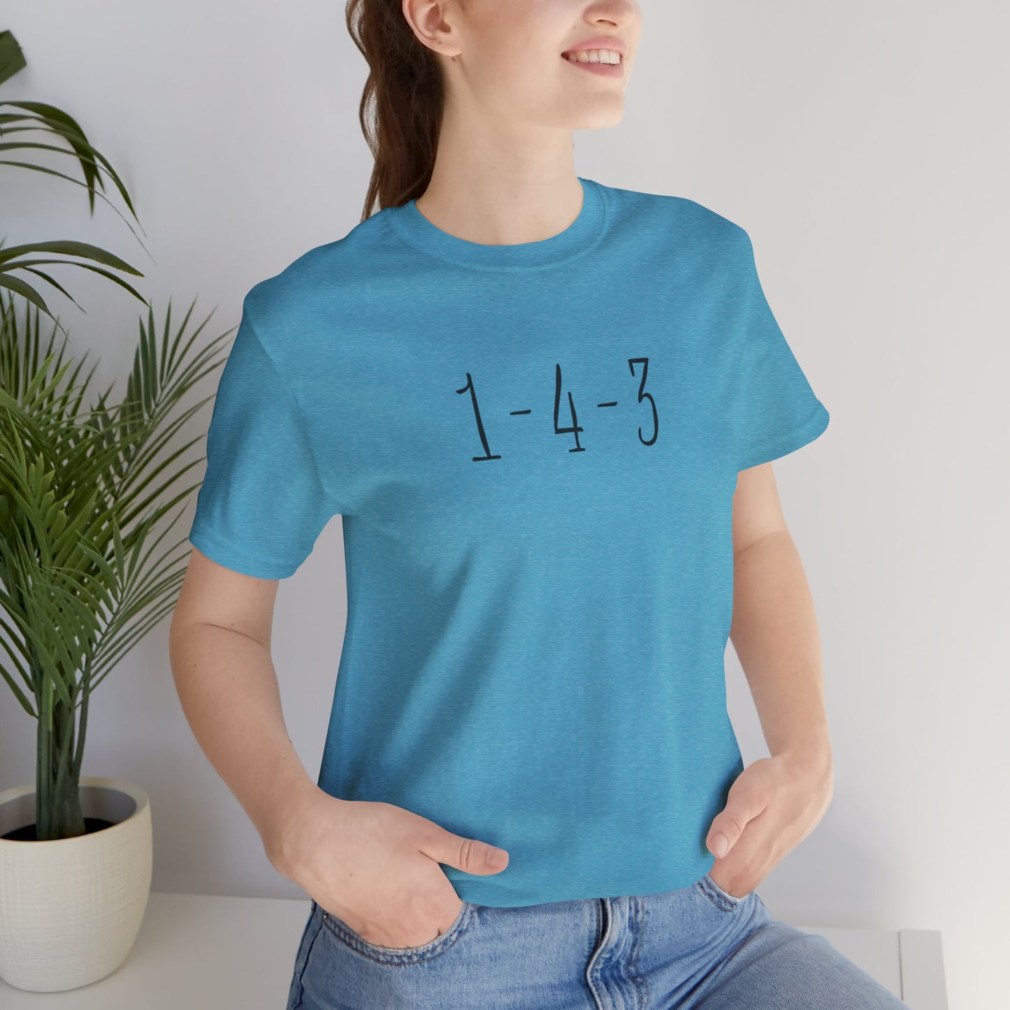 1-4-3 “I Love You”  T-Shirt