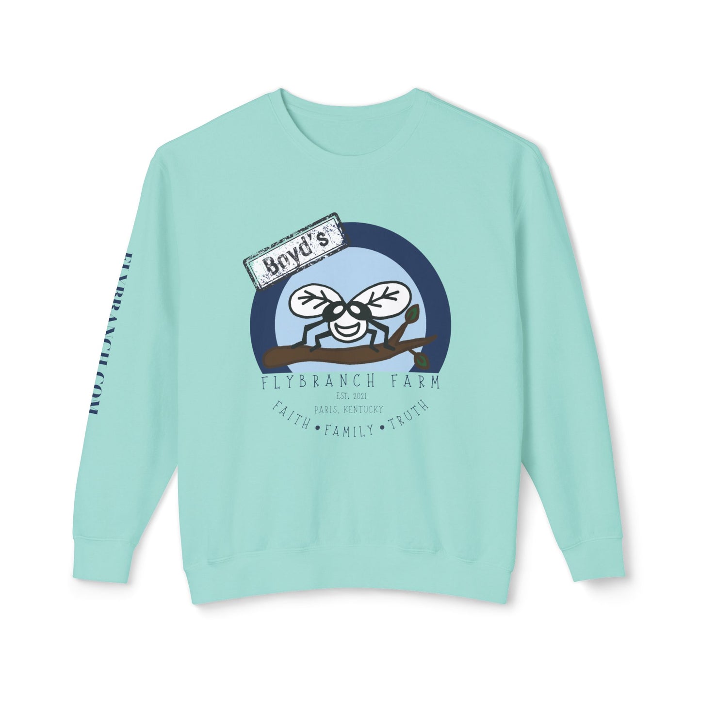 Flybranch Farm Crewneck Sweatshirt