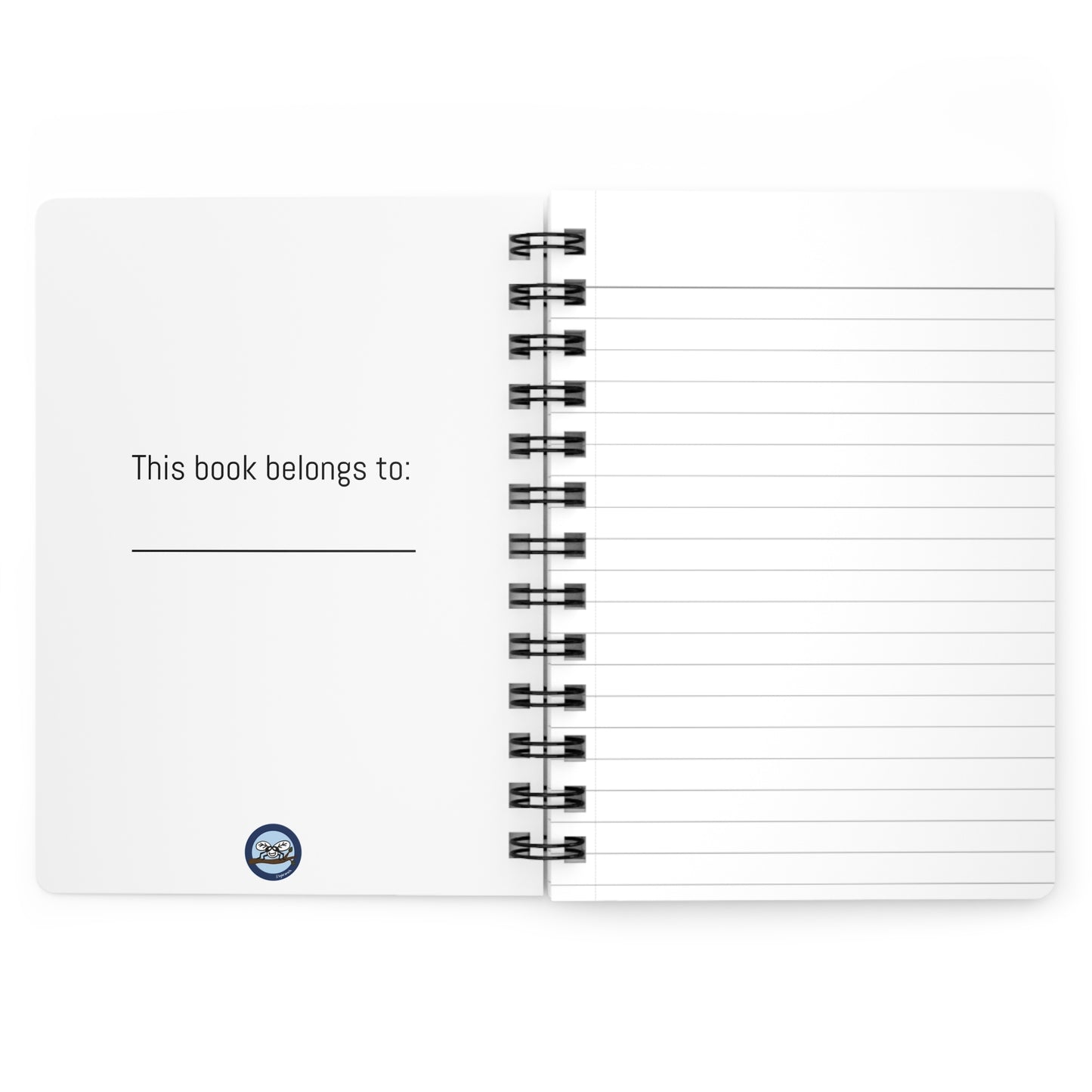 Botanical Watercolor Spiral Notebook