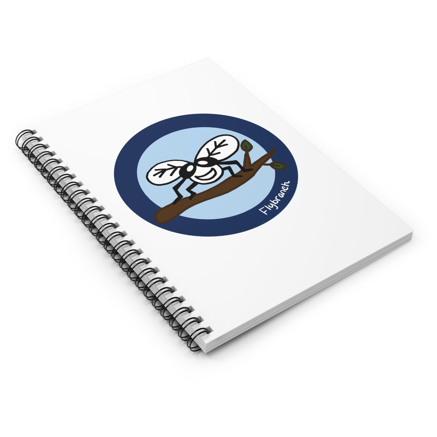 Flybranch Spiral Notebook