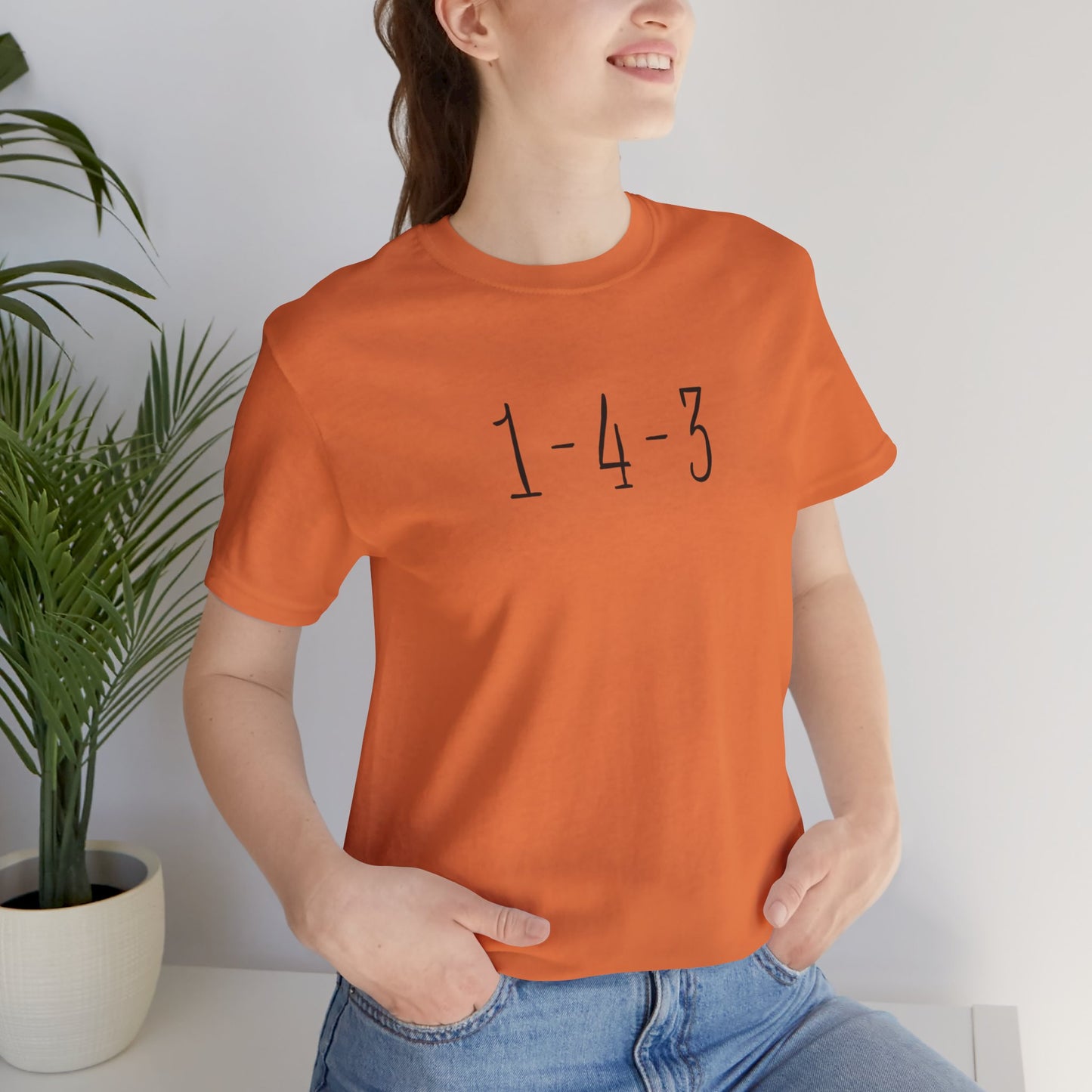 1-4-3 “I Love You”  T-Shirt