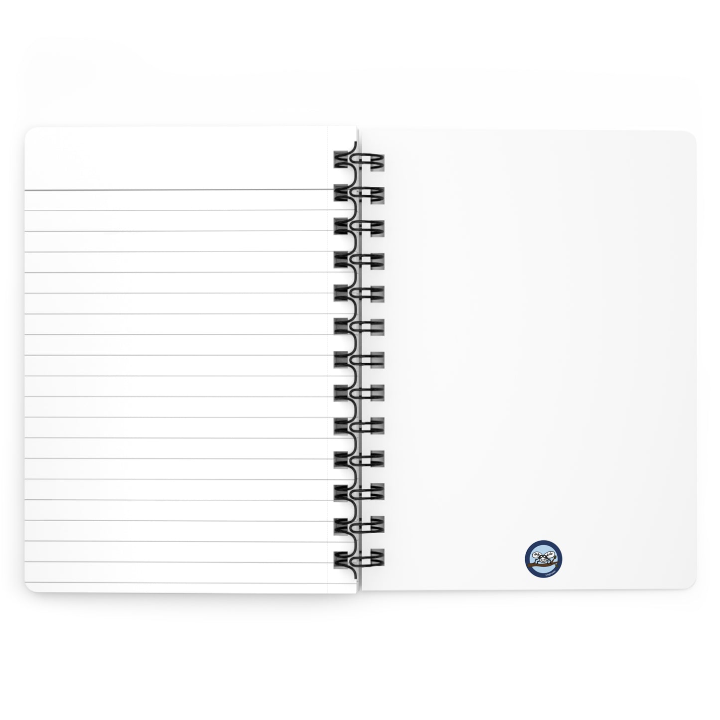 Floral Faith Spiral Notebook— "for we walk by faith, not by sight"