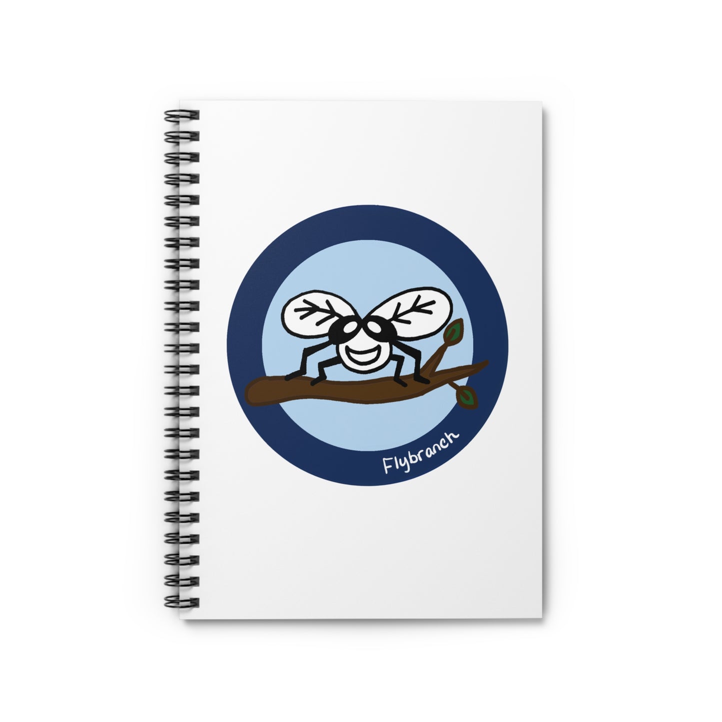 Flybranch Spiral Notebook